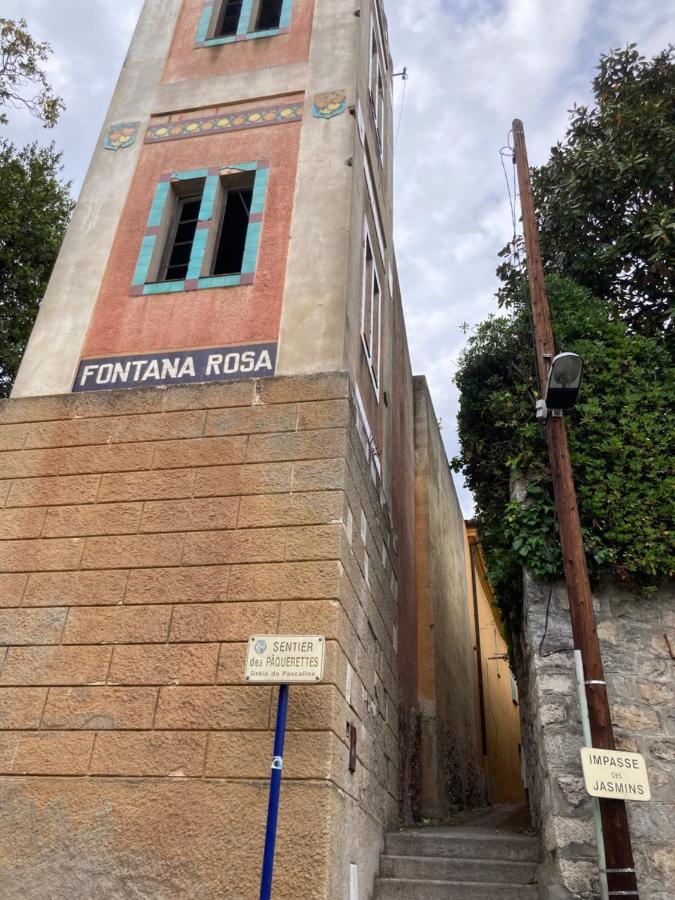 Studio Villa La Cigale Avec Grande Terrasse マントン エクステリア 写真
